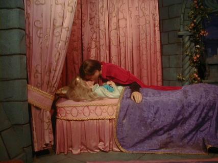 Sleeping Beauty.  This attraction had this tiny little entrance that wasn't at all obvious, so there was noone inside it<br>Location: <a href="https://www.google.com/maps/search/?api=1&query=33.81282,-117.91898" target="_new">Disneyland</a>